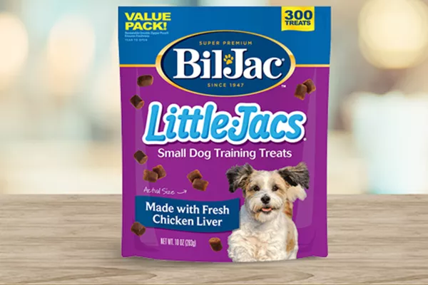 Little Jacs soft treats for training your small dog.